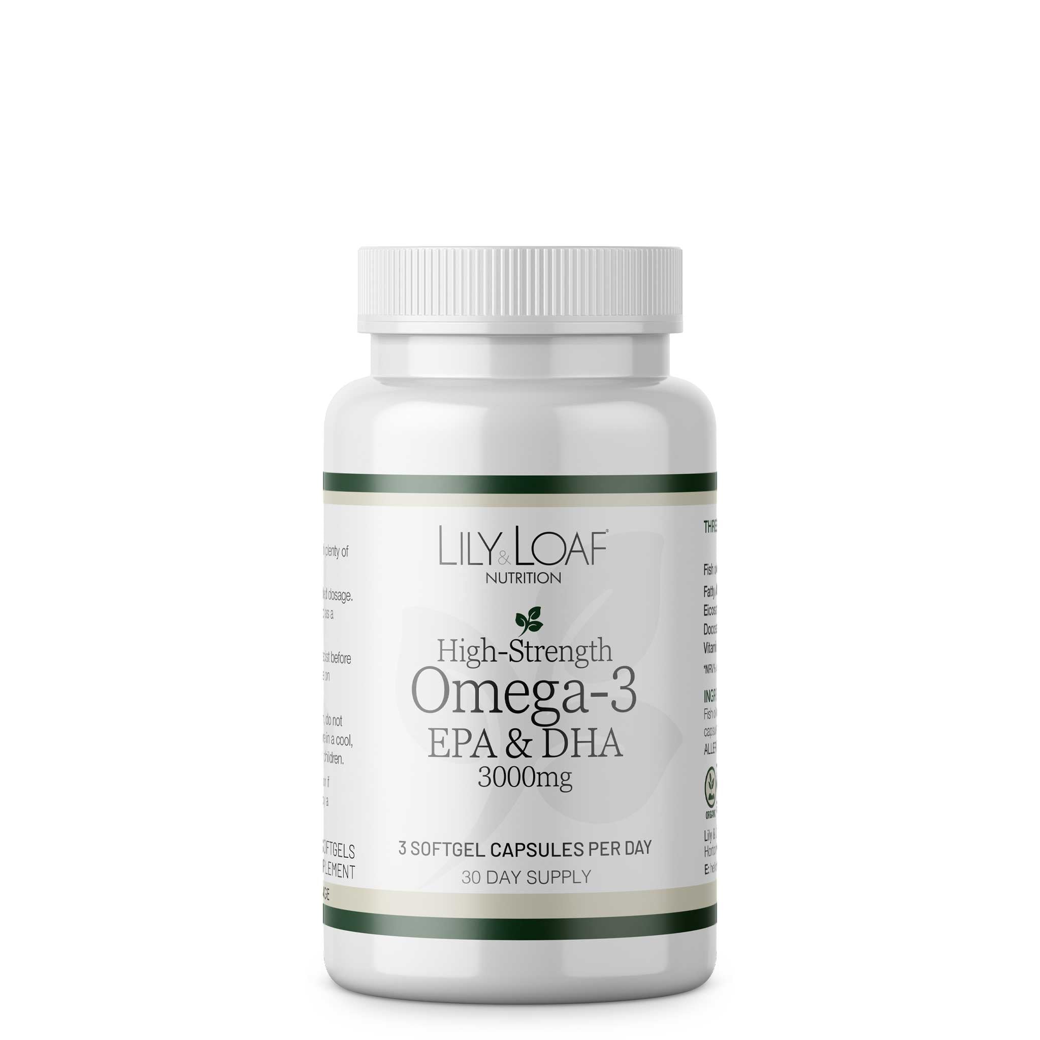 High-Strength Omega-3 EPA & DHA 3000mg