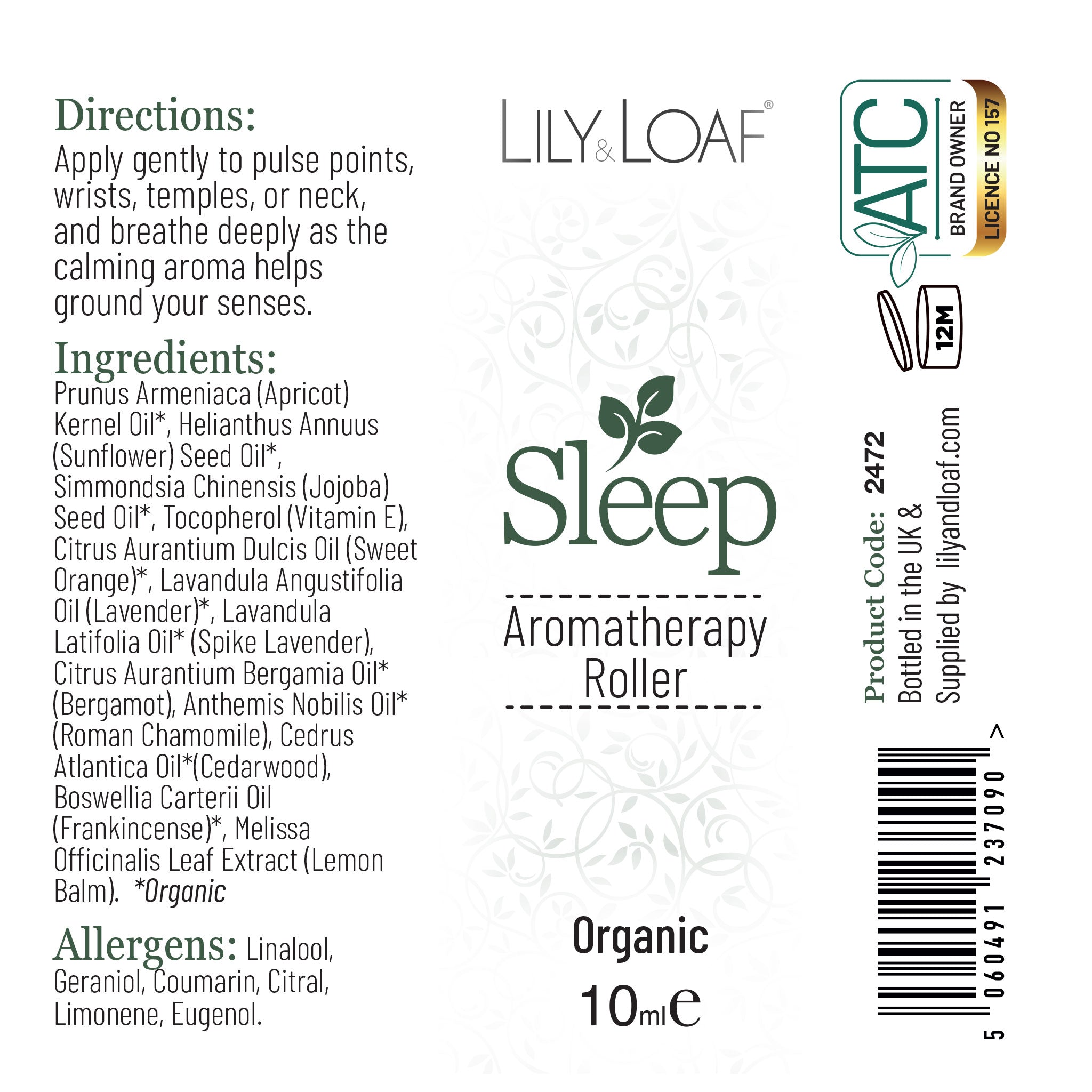 Sleep Aromatherapy Roller