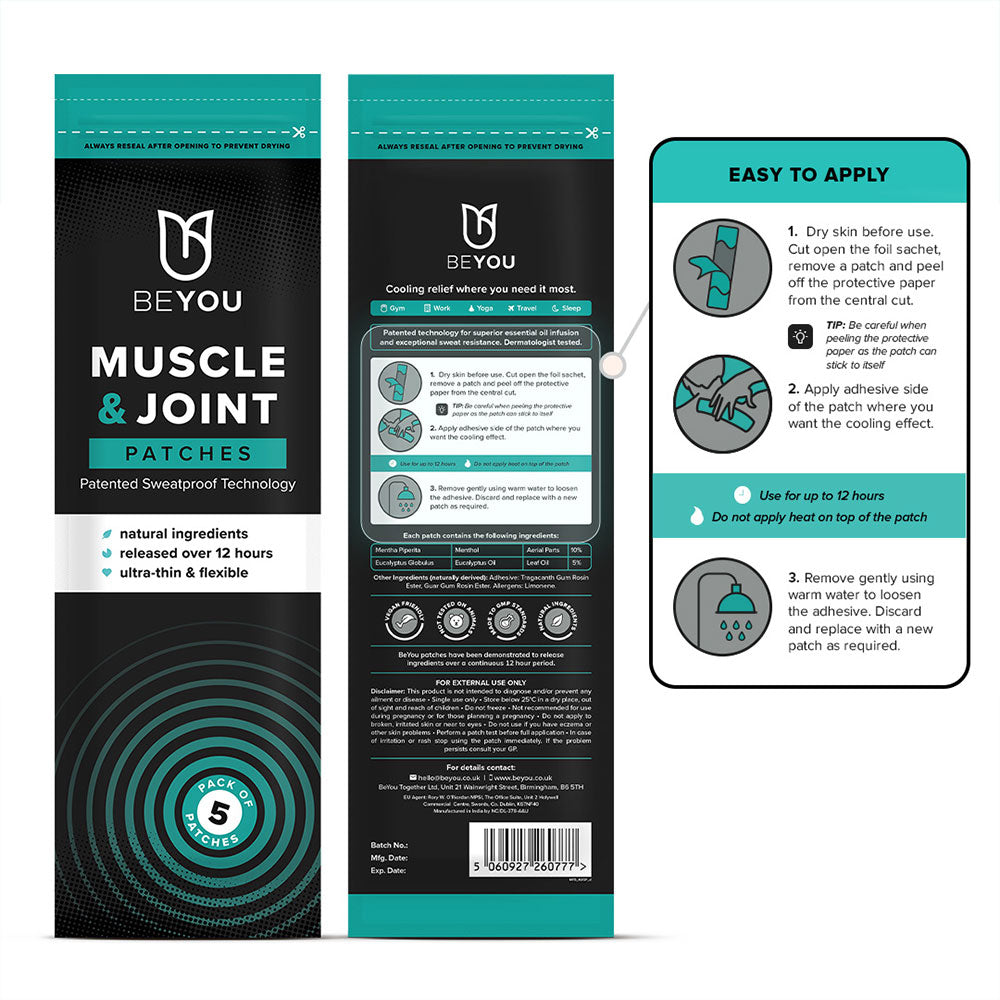 BeYou Muscle & Joint Patches