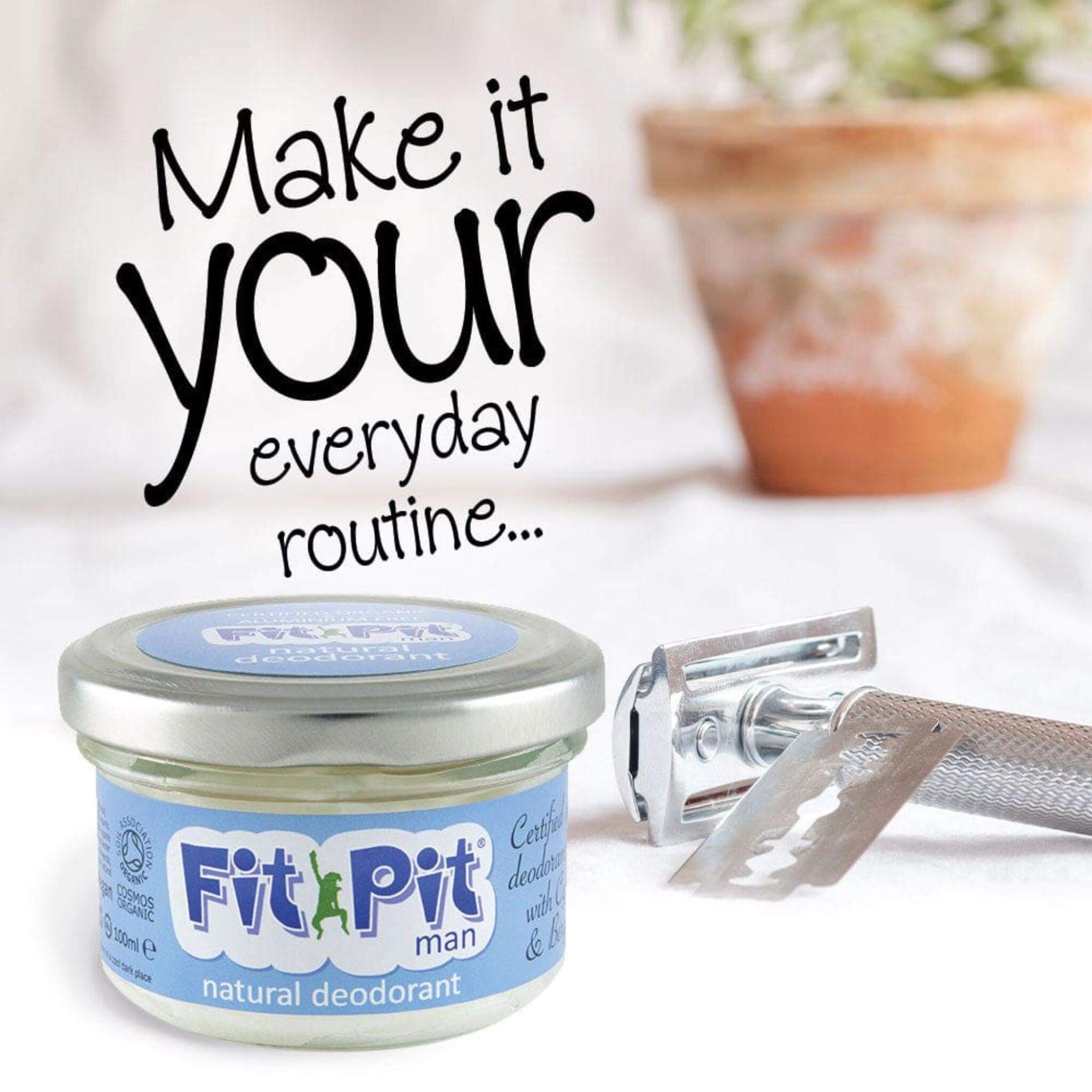 Fit Pit Man – Natural Deodorant