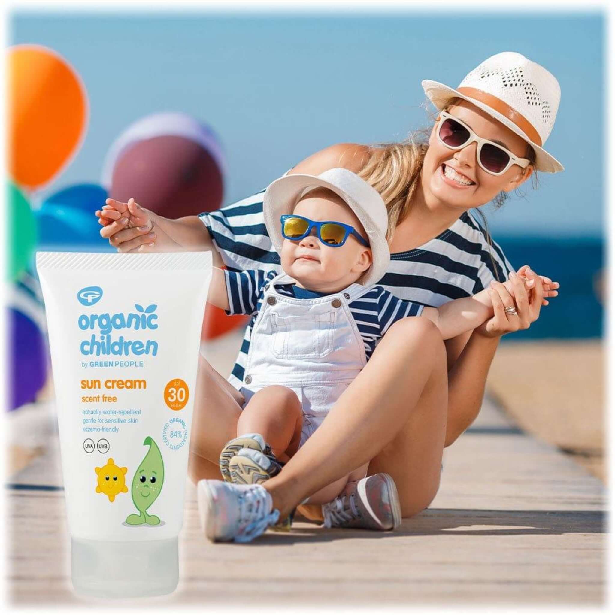 Organic Children's Scent Free Sun Cream SPF30
