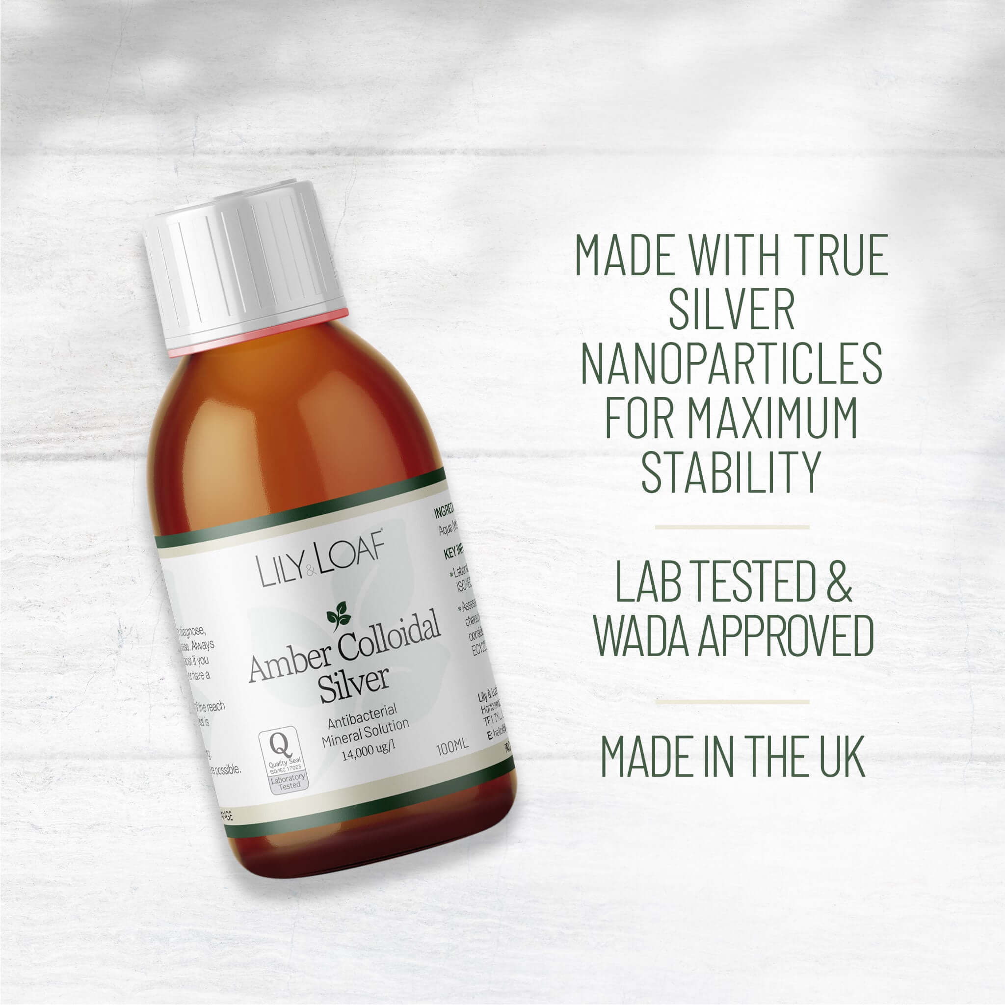 Amber Colloidal Silver