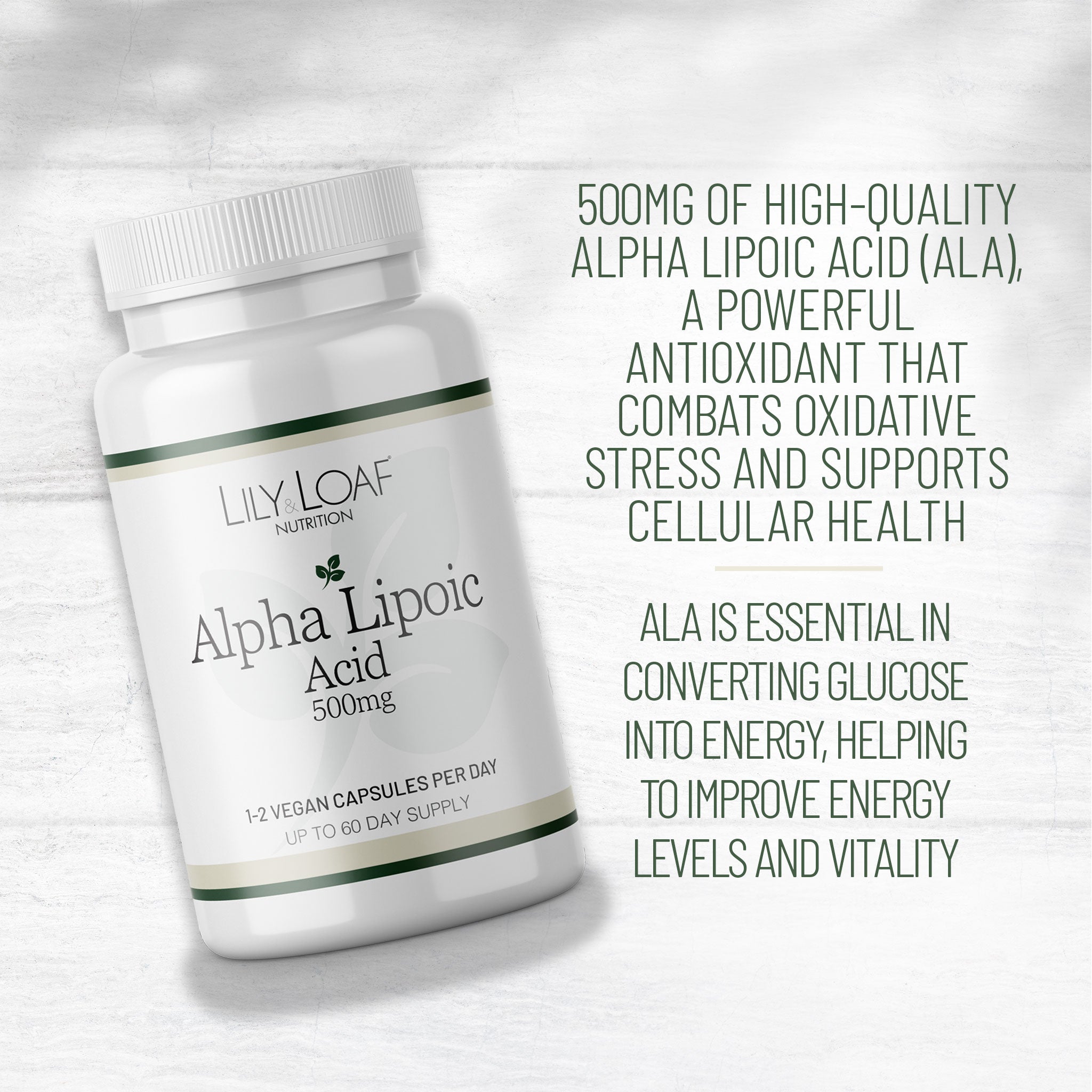 Alpha Lipoic Acid (ALA)