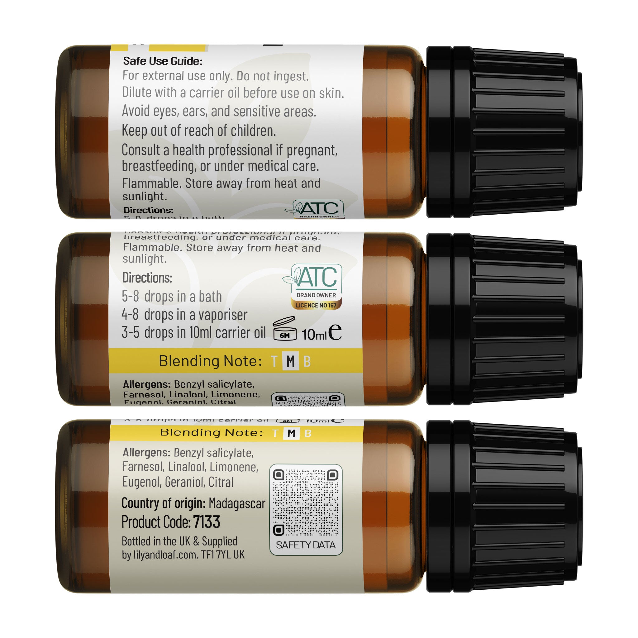 Ylang Ylang III Organic Essential Oil