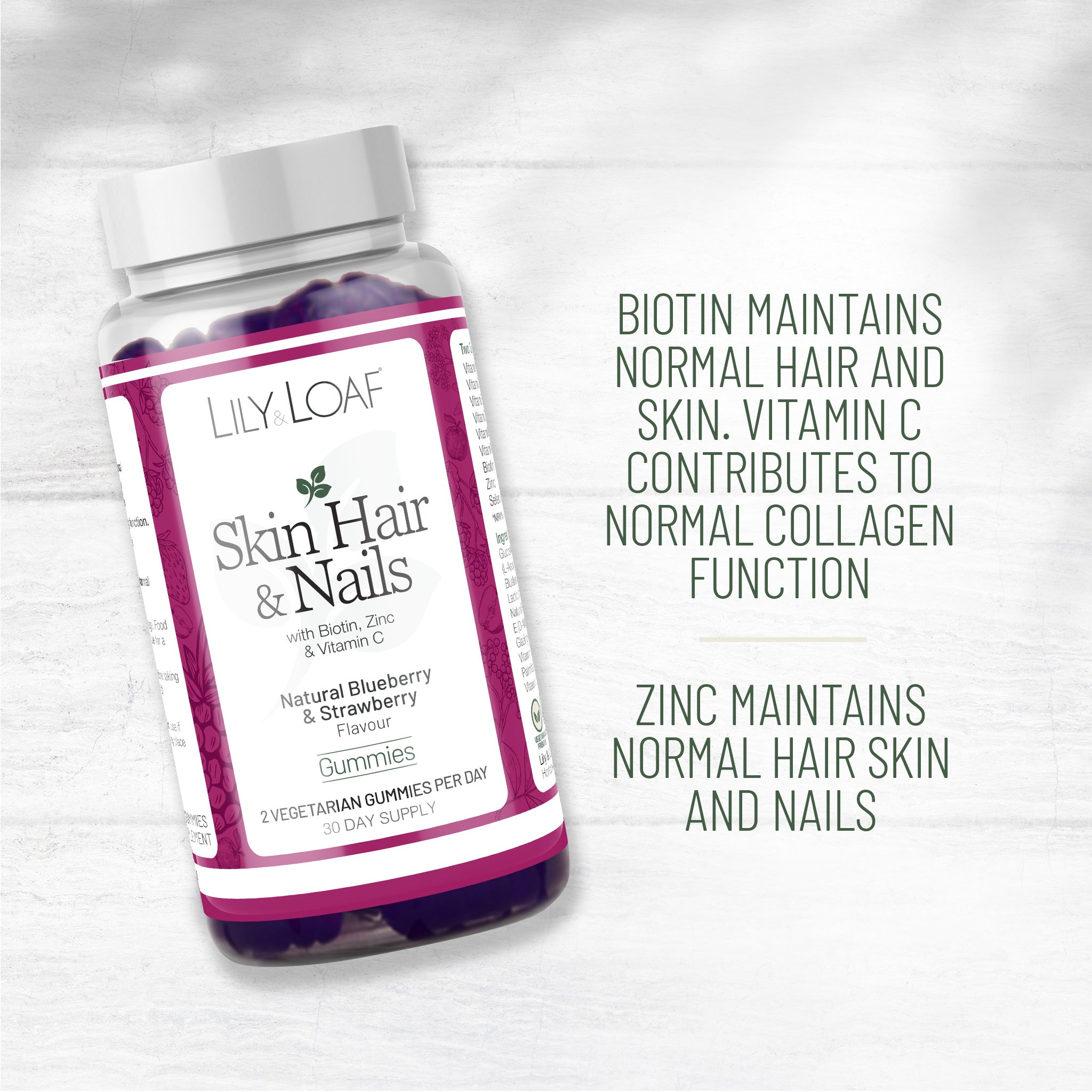 Skin, Hair & Nail Gummies