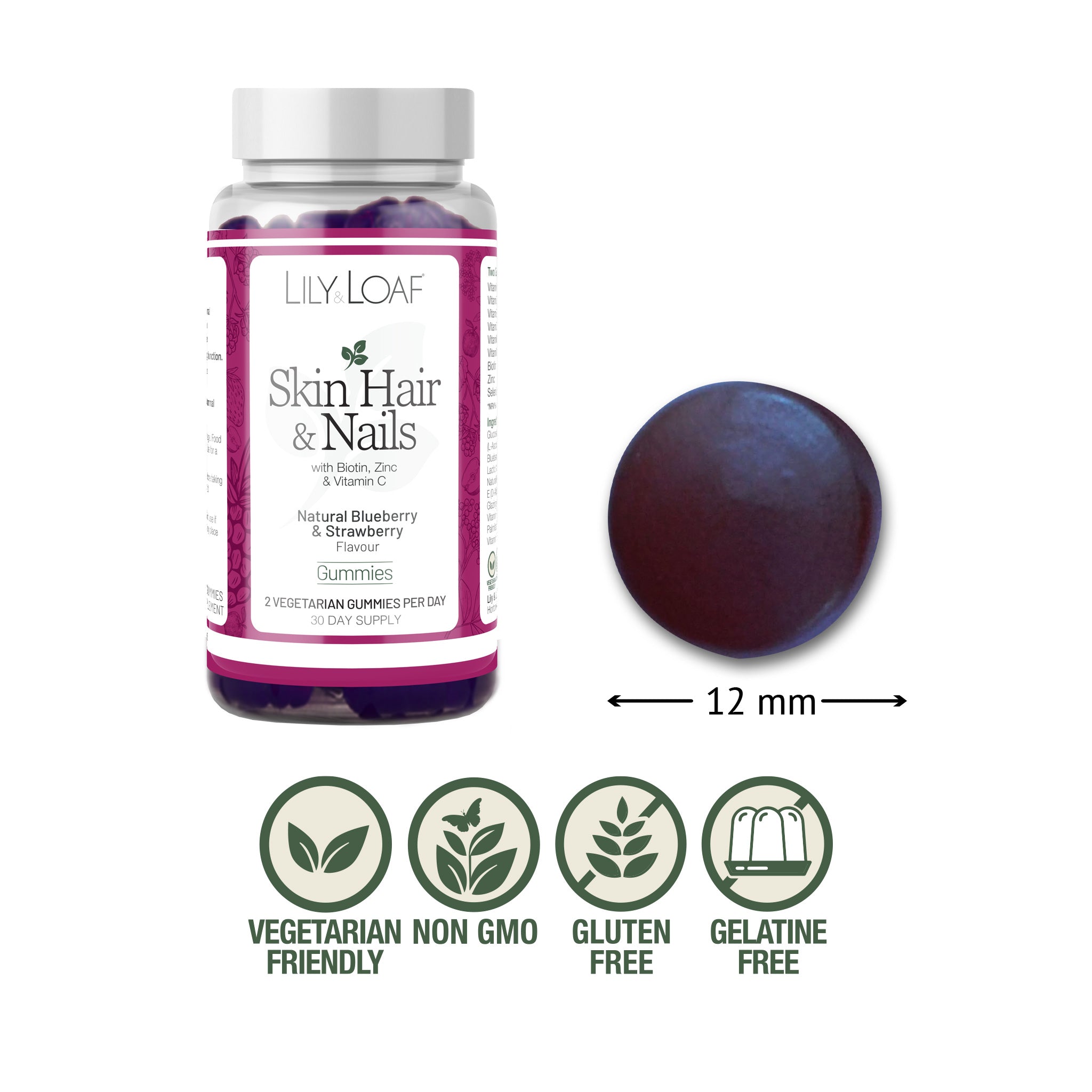 Skin, Hair & Nail Gummies