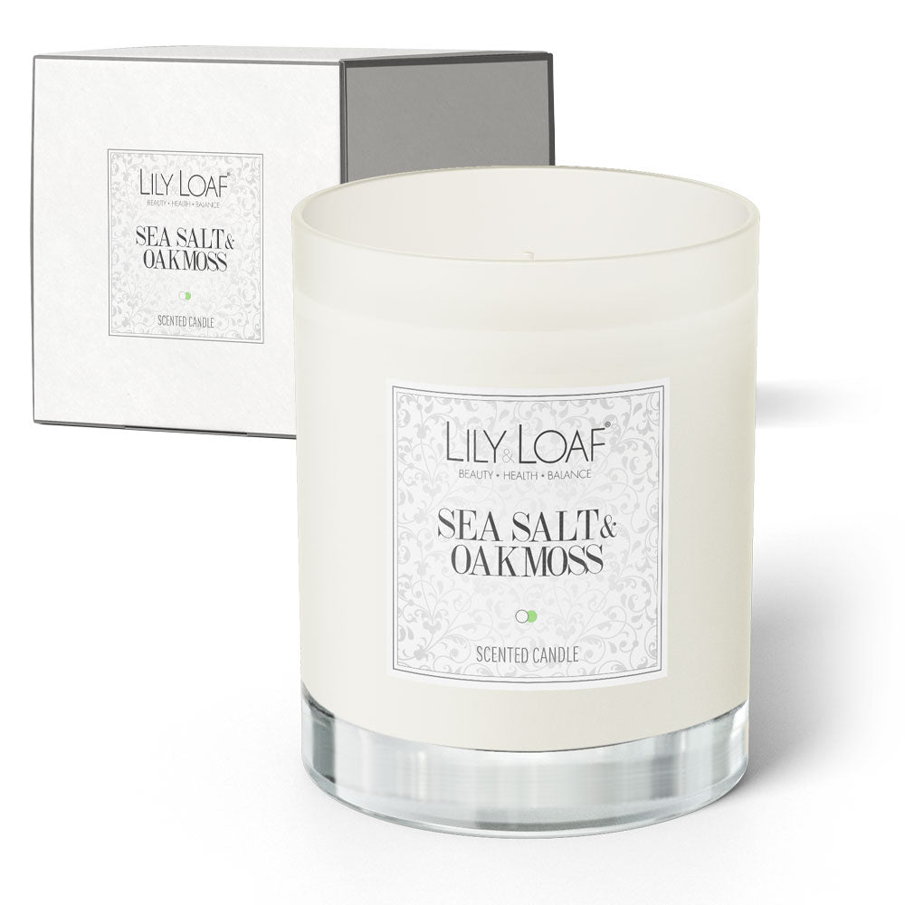 Sea Salt & Oakmoss Soy Wax Candle
