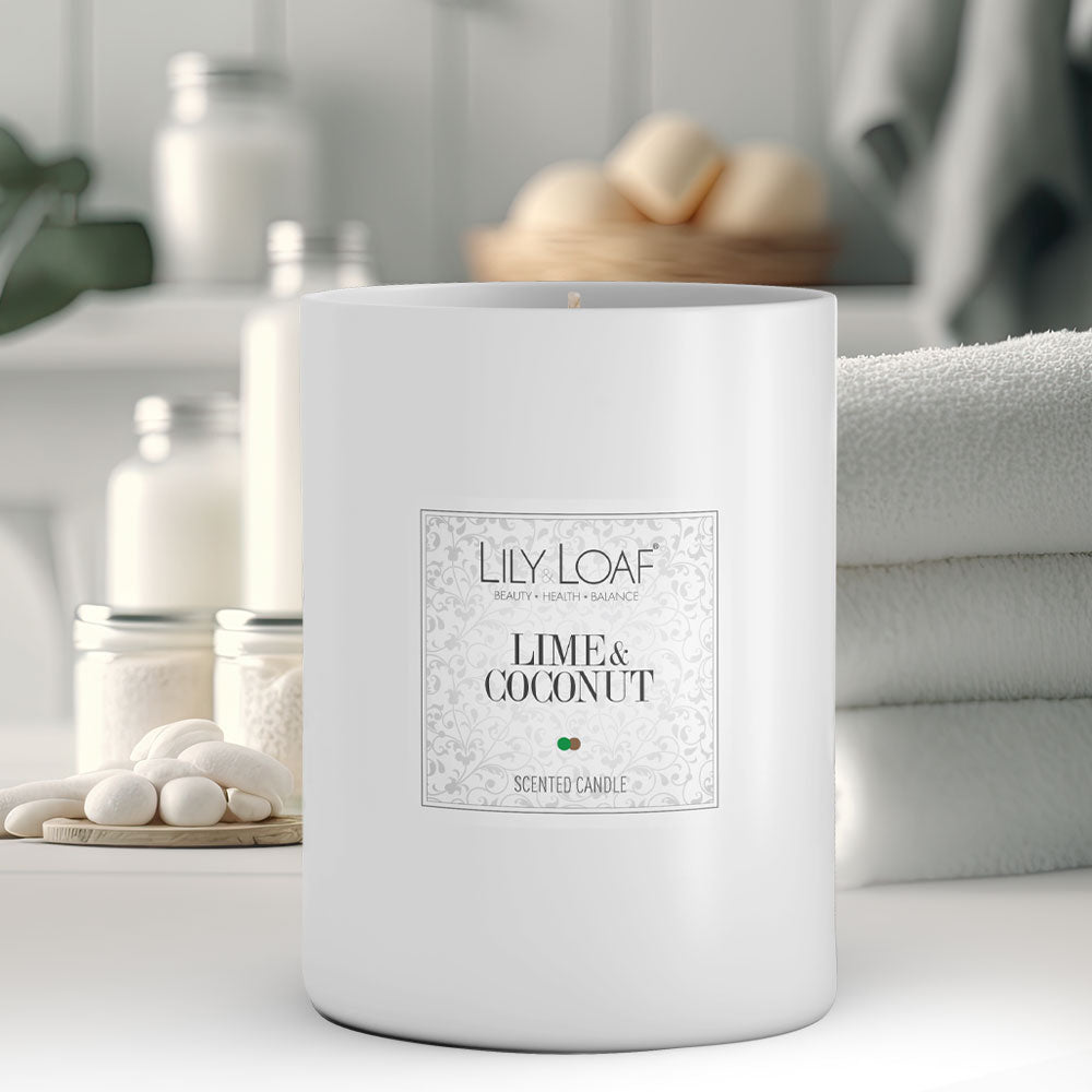Lime & Coconut Soy Wax Candle