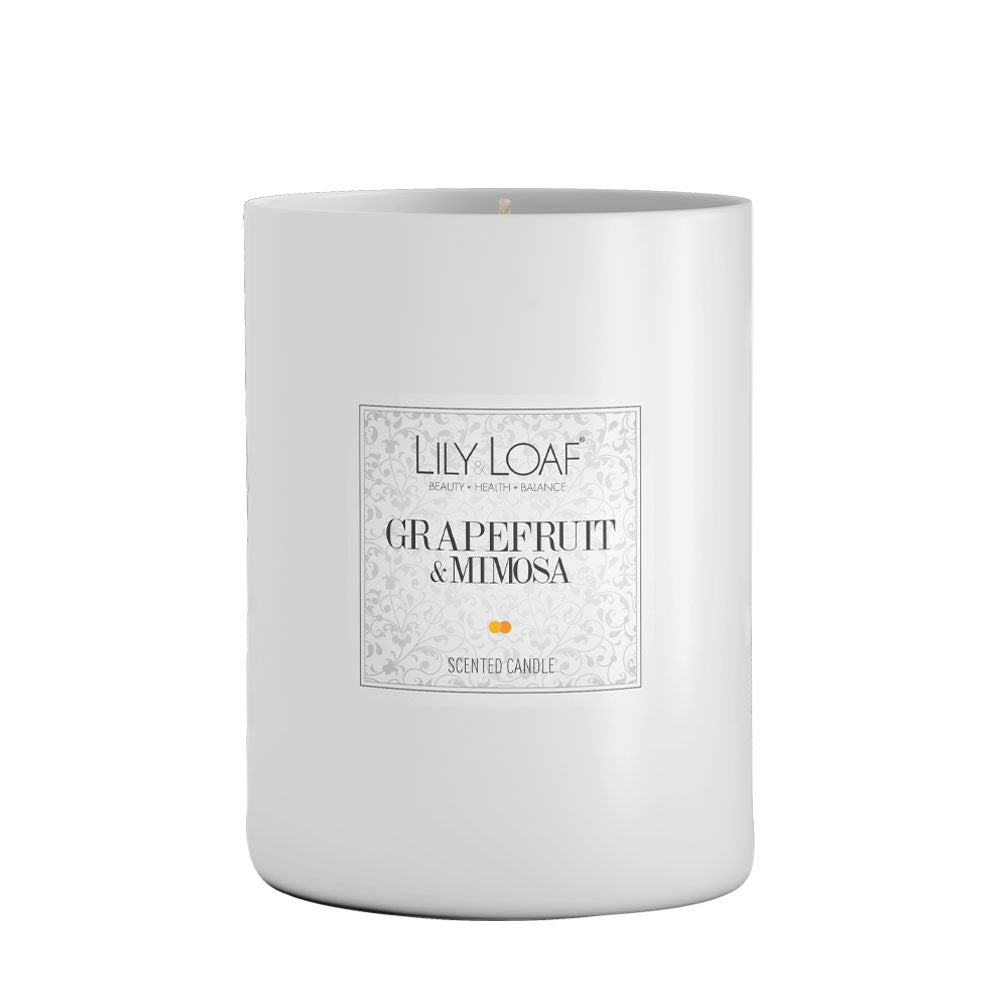 Grapefruit & Mimosa Soy Wax Candle