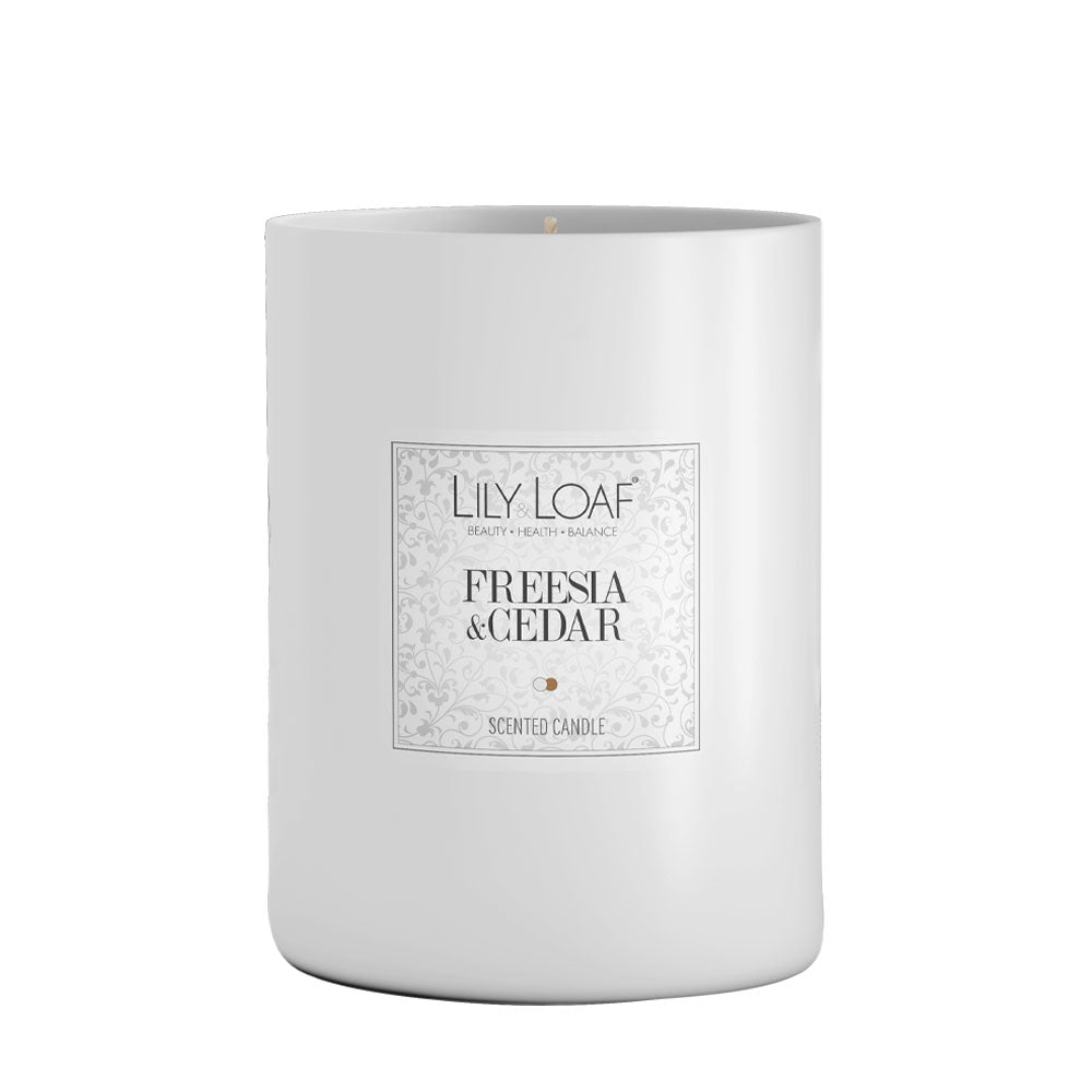 Freesia & Cedar Soy Wax Candle