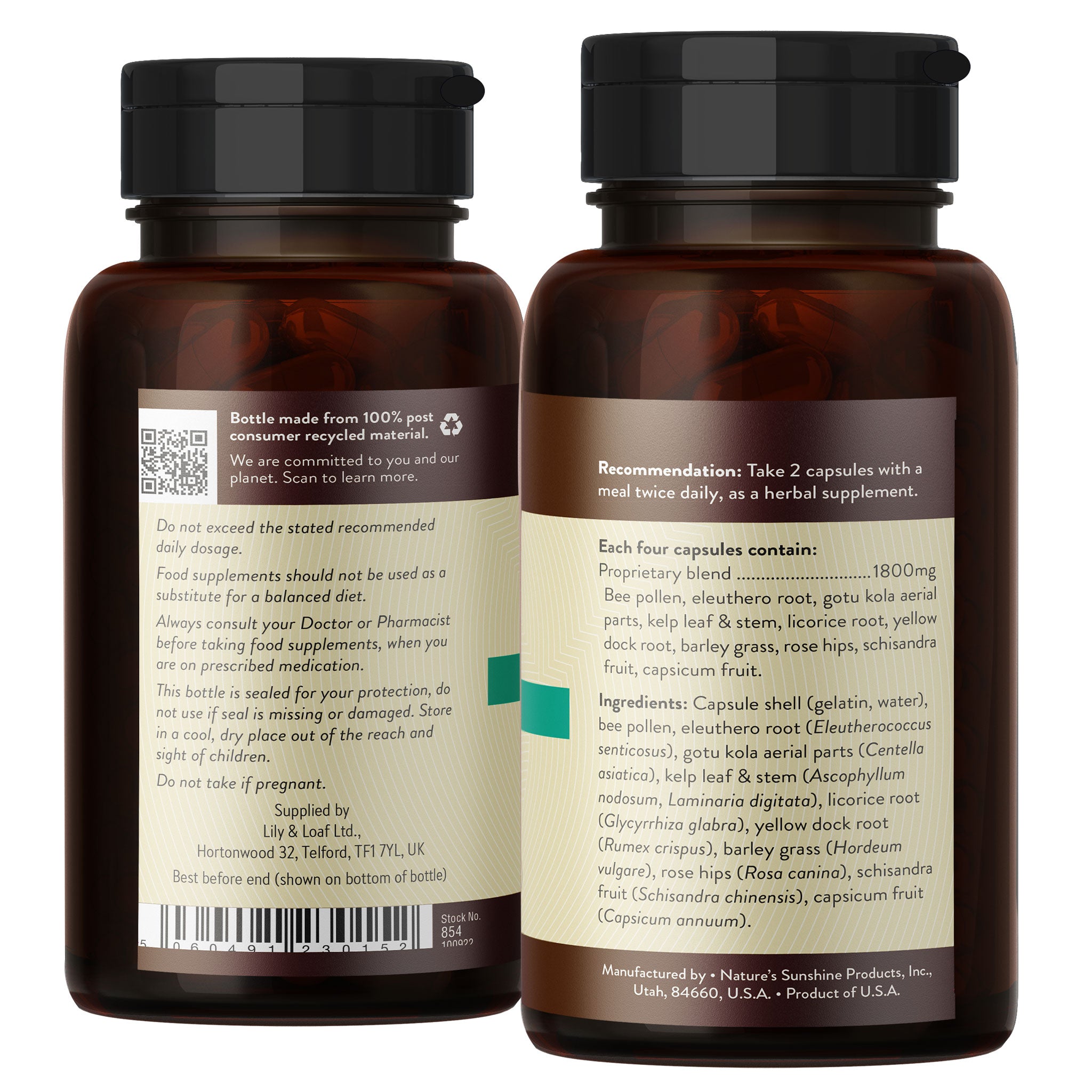 Energ-V with Bee Pollen