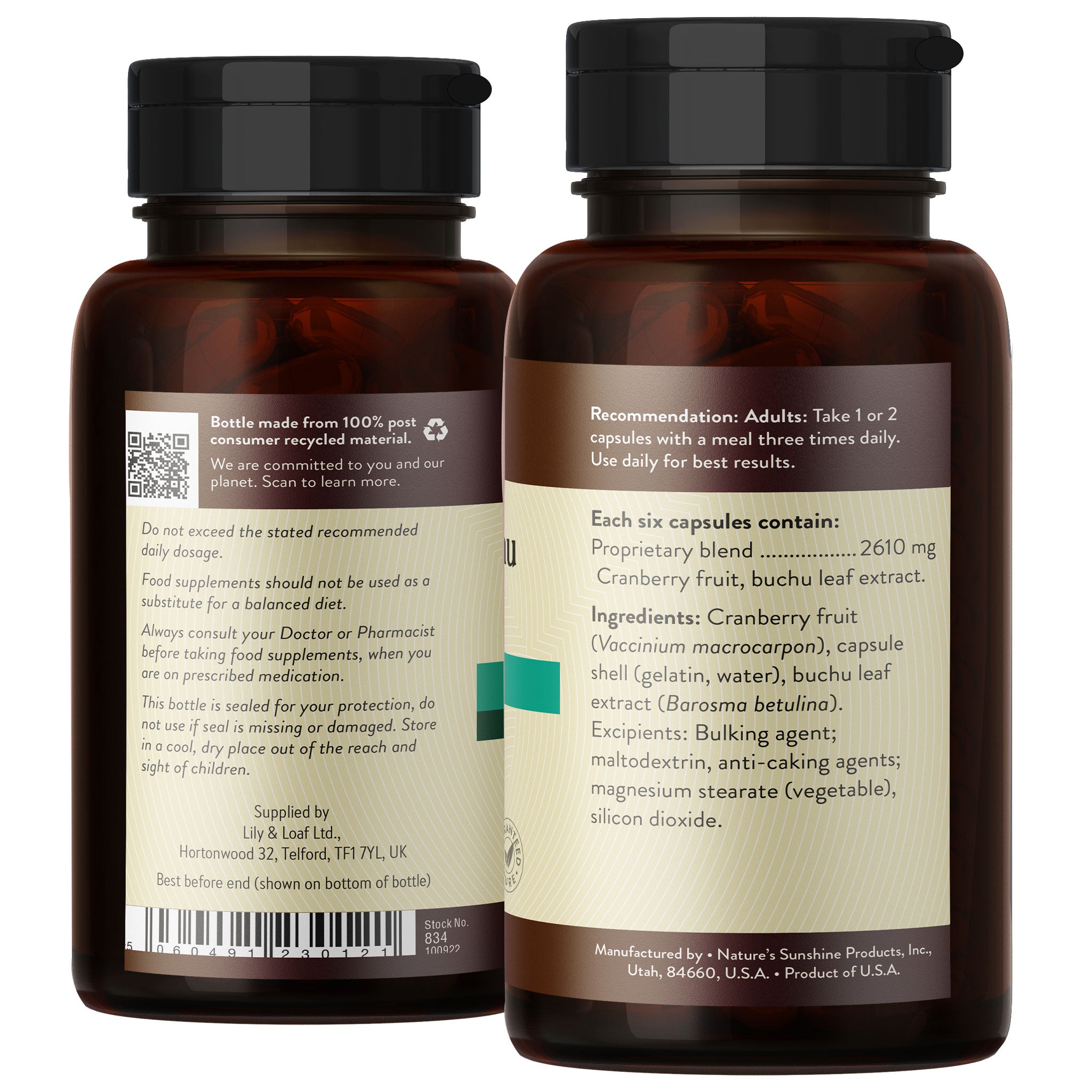 Cranberry & Buchu Combination