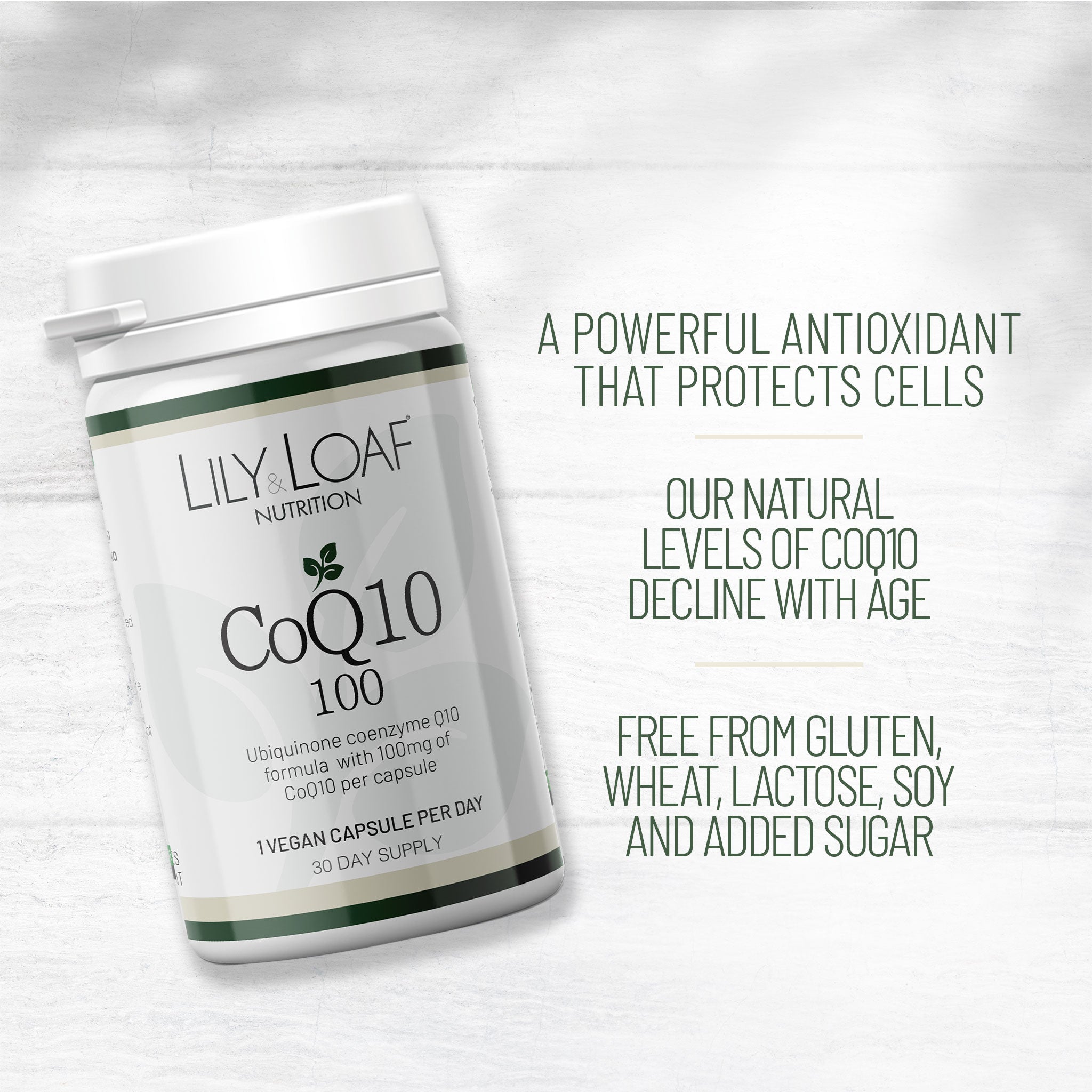 CoQ10 Ubiquinone 100mg