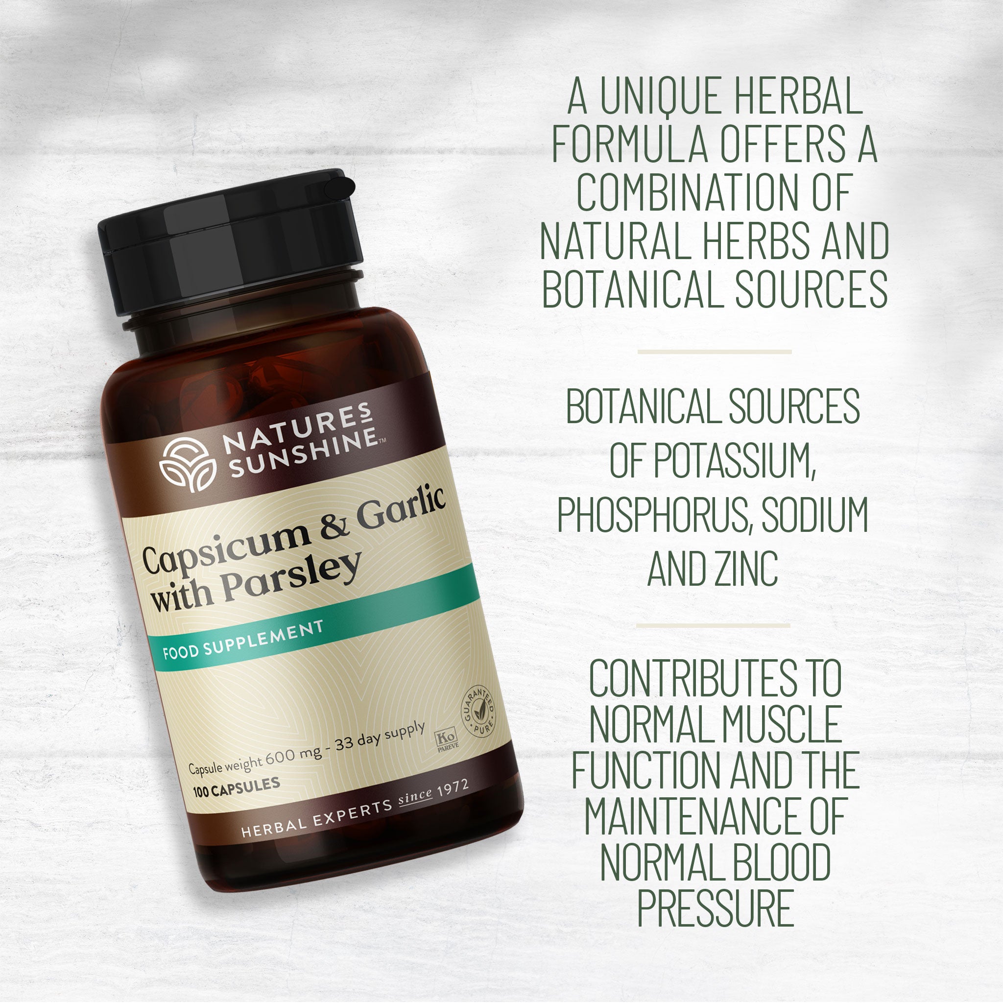 Capsicum and Garlic with Parsley